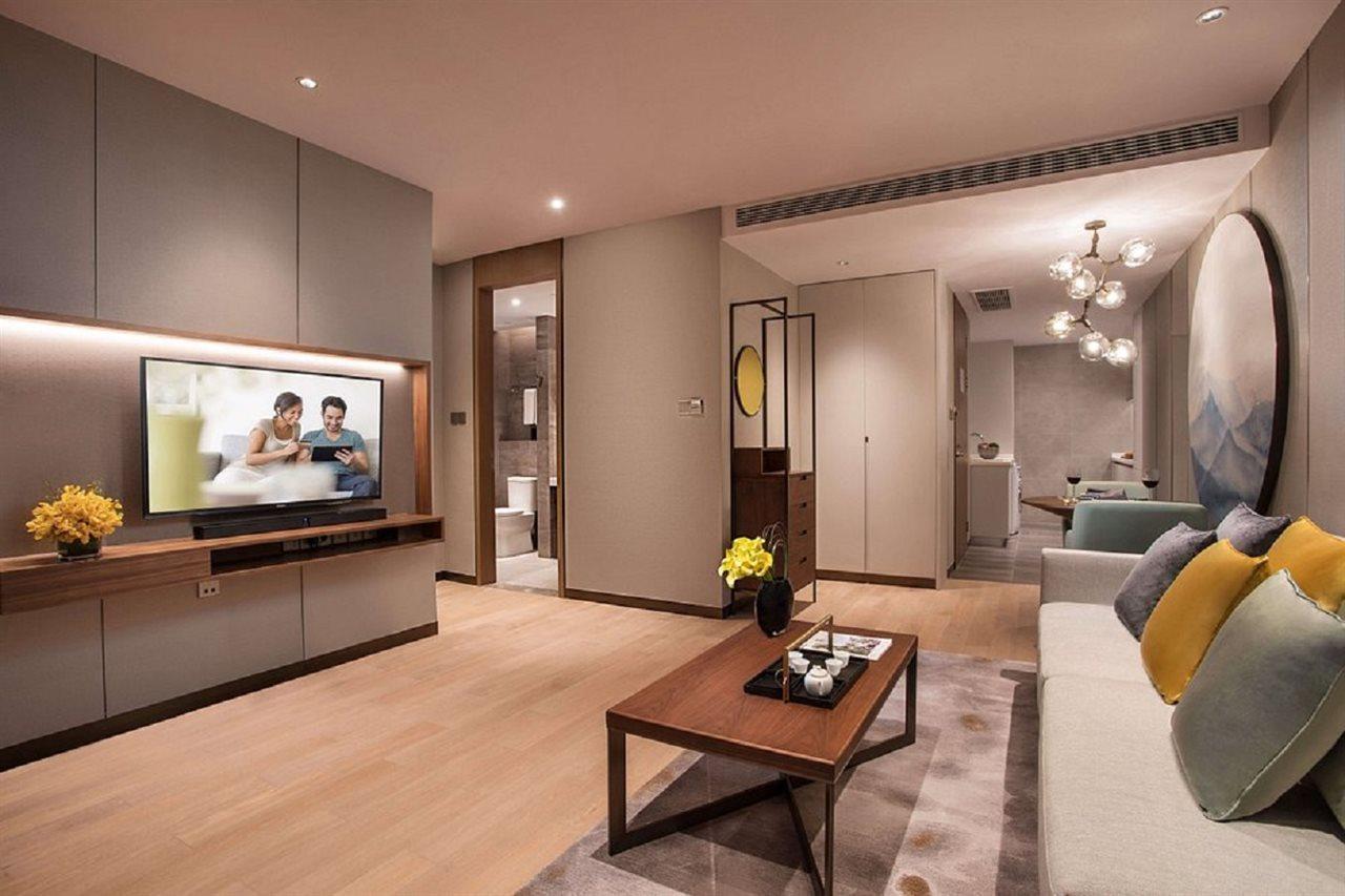 Appartement Ascott Raffles City Hangzhou Extérieur photo